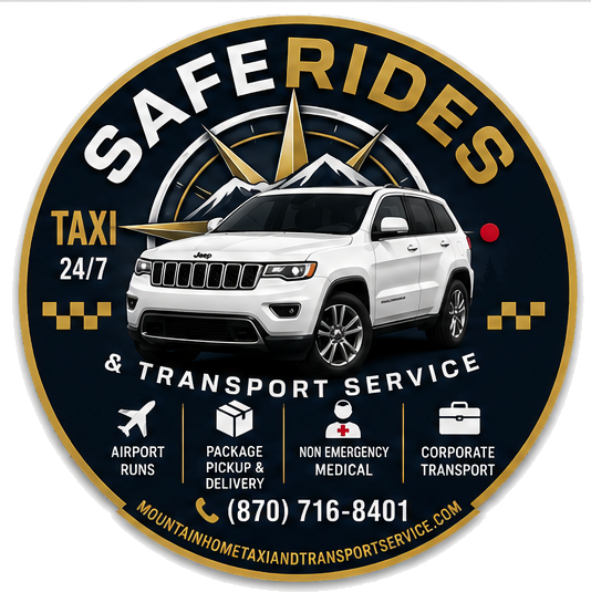 SafeRides circular logo